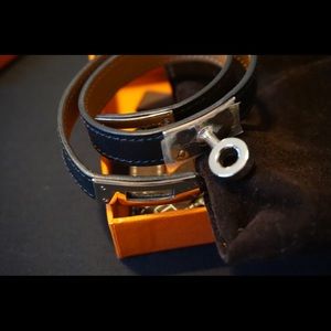 Hermès Kelly double tour bracelet